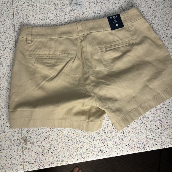 NWT J. Crew Women’s Khaki Bermuda 3.5” Short Size 6 New - Picture 2 of 4